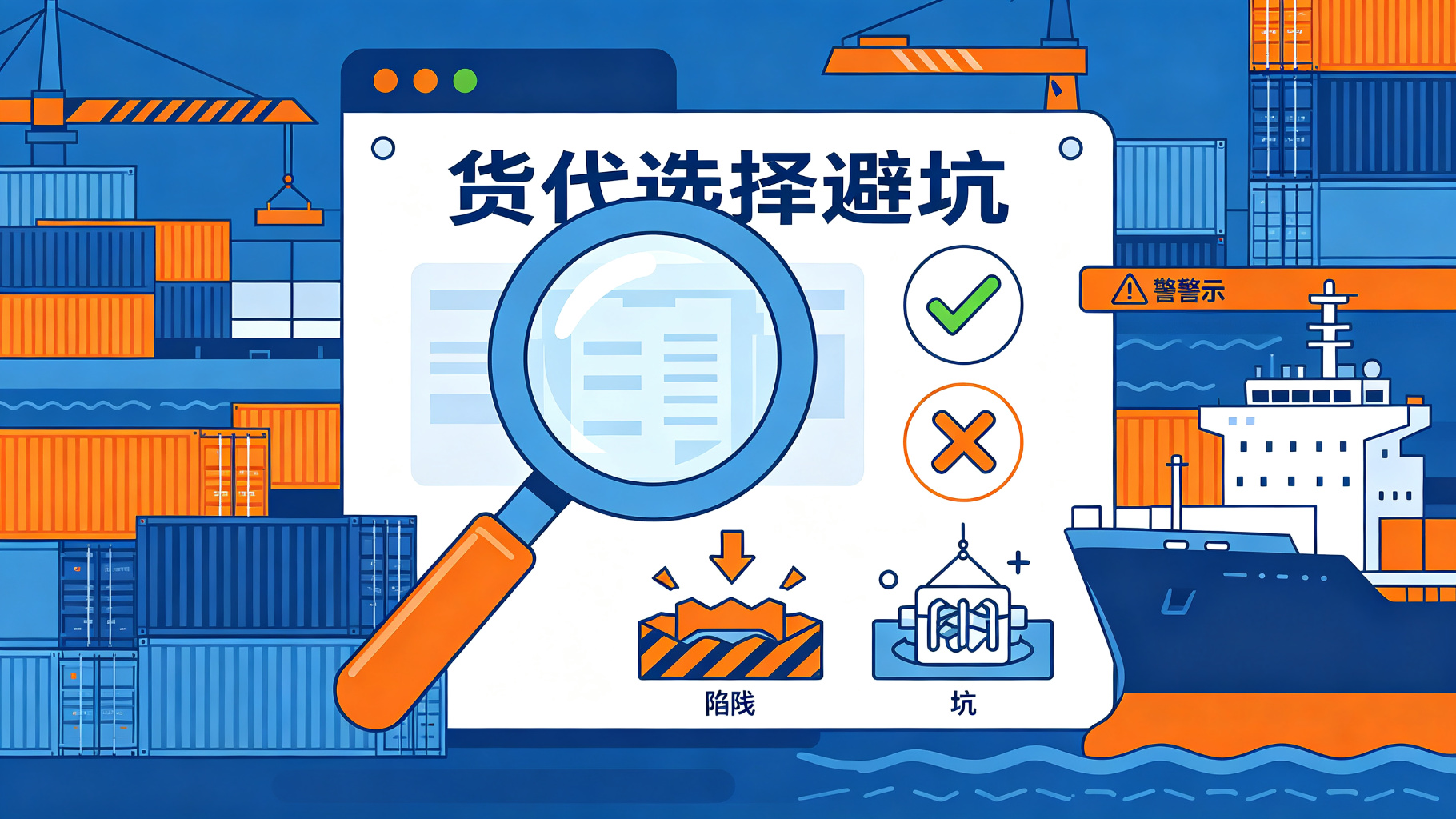 货代选择避坑指南：怎么选靠谱货代？低价陷阱、常见套路全揭秘