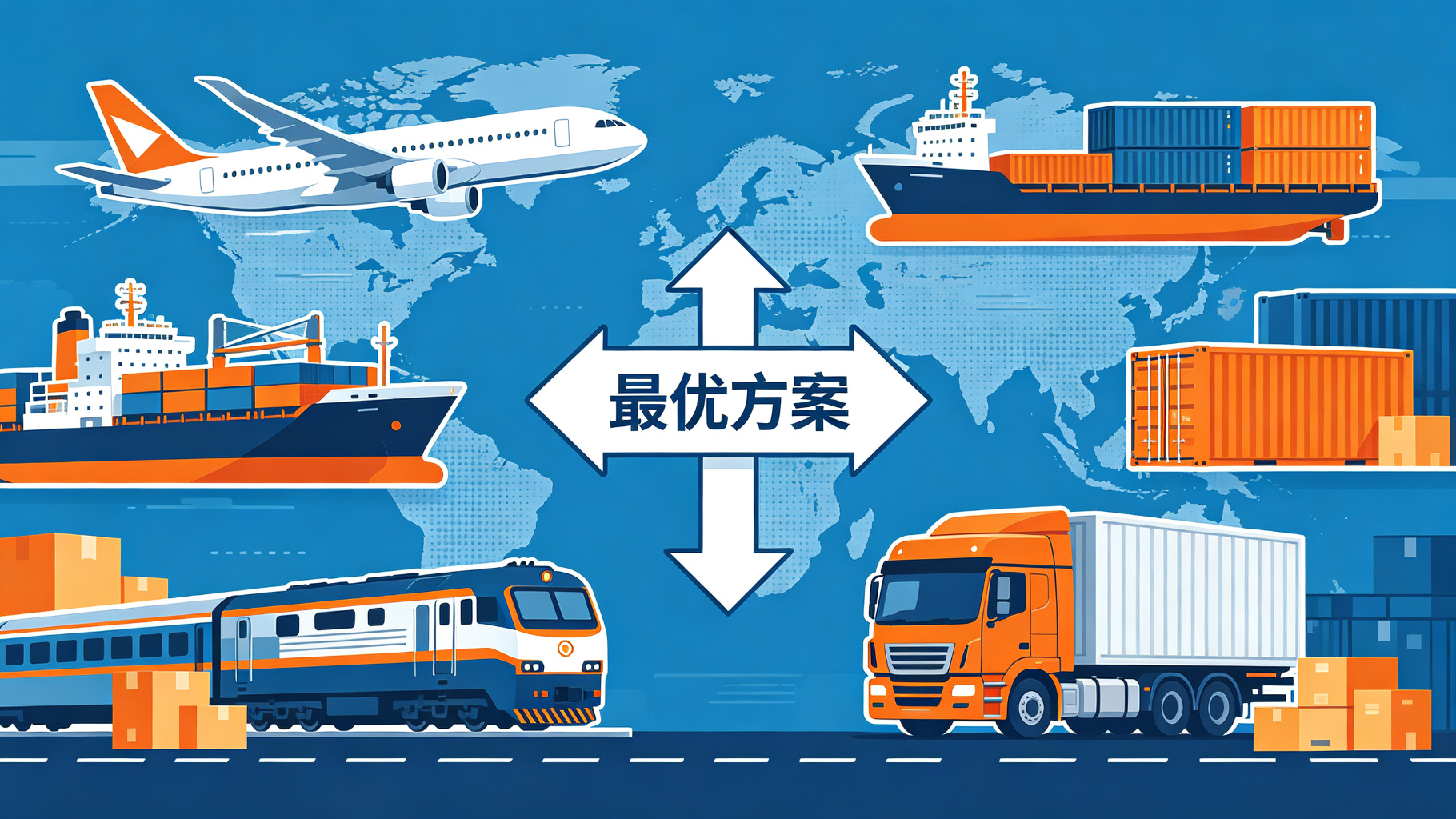 外贸新人怎么选国际物流渠道？按货量、产品、国家对号入座，看完不纠结